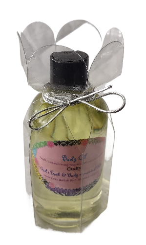 Guilty Moisturizing Massage/Body Oil for men 8oz - our impression.