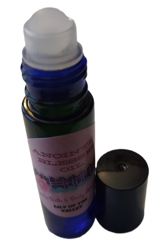 Lily of the Valley anointed blessed oil - 1/3oz bottle