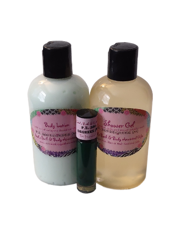 P.E. 360 Degrees Moisturizing 3 Piece Bath Set for men - our impression.