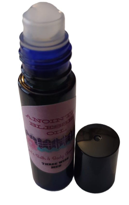 Three Wise Men anointed blessed oil - 1/3oz roll-on bottle