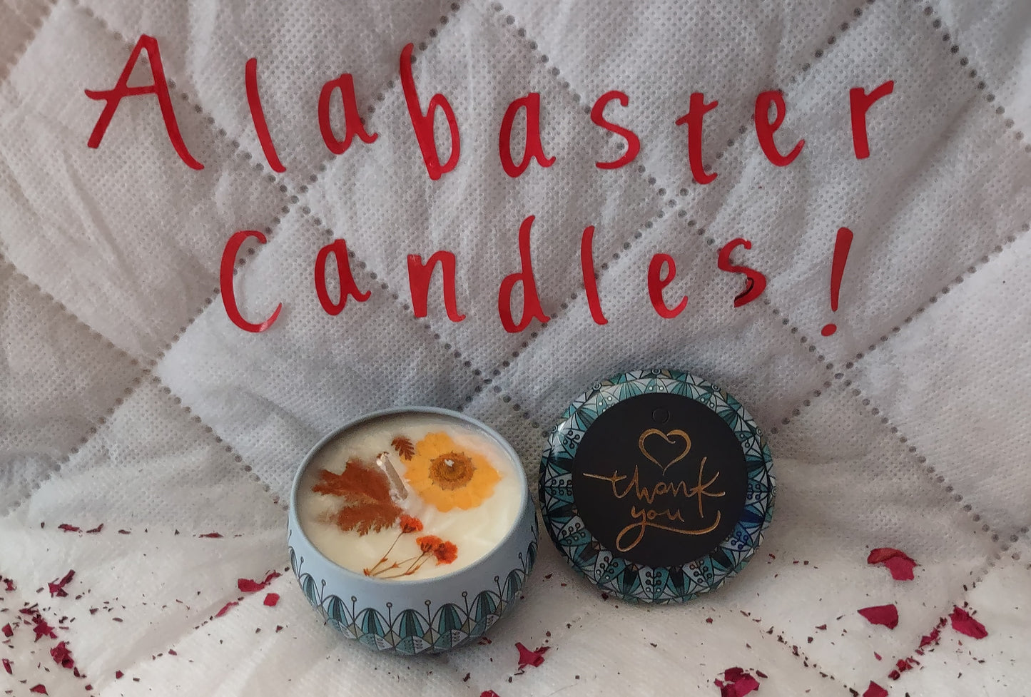 Pomegranate & Sweet Orange Fragrance Candles (Soy)