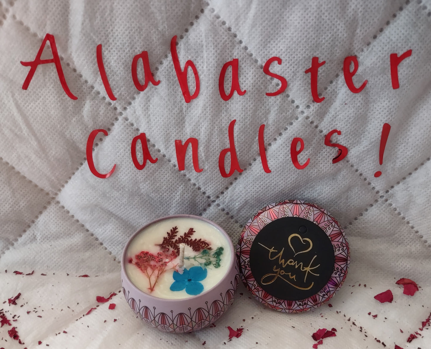 Waterlily & Bluebell Fragrance Candles (Soy)