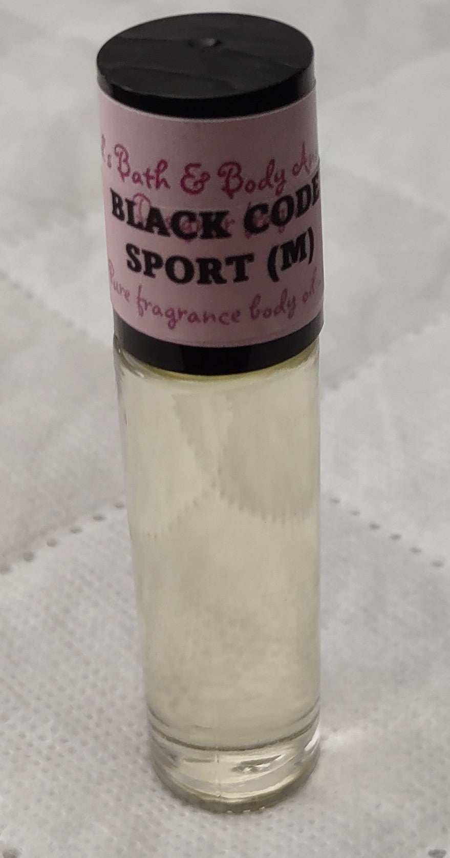 Black Code Sport for men - our impression