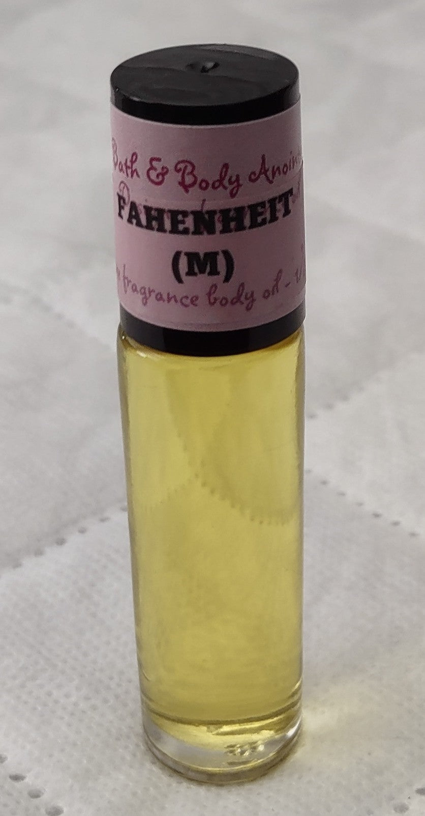 Fahenheit fragrance body oil - for men