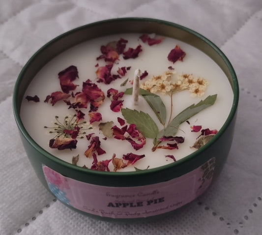 Apple Pie - 8oz metallic tin can with lid