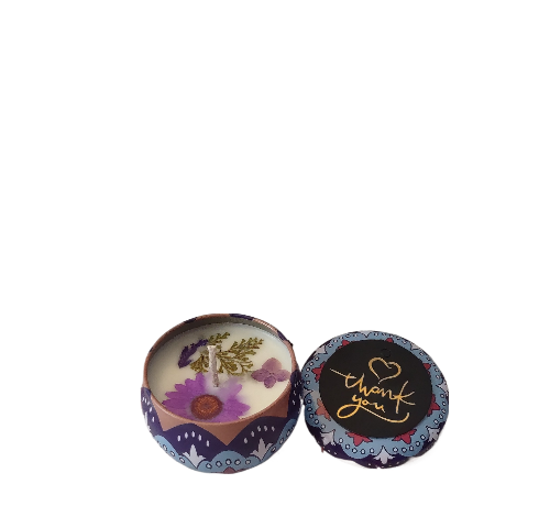 Lily of the Valley Fragrance Candles (Pure Organic Soy Wax - No coloring)