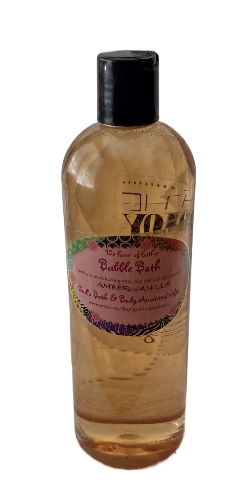 Amber Vanilla Fragrance Moisturizing Bubble Bath -16oz