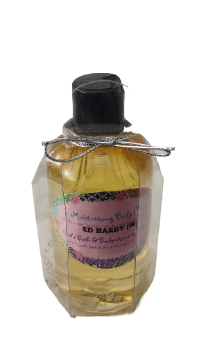 Ed Hardy Moisturizing Massage/Body Oil for men 8oz - our impression