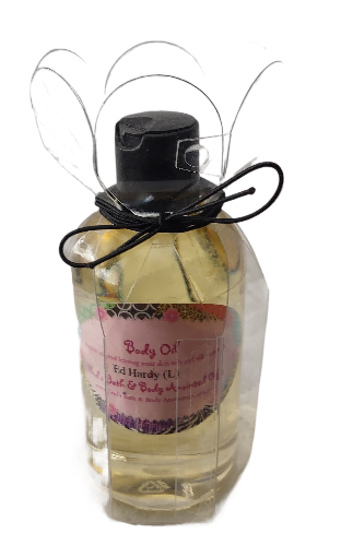 Ed Hardy Moisturizing Massage/Body Oil for women - 8oz - our impression.