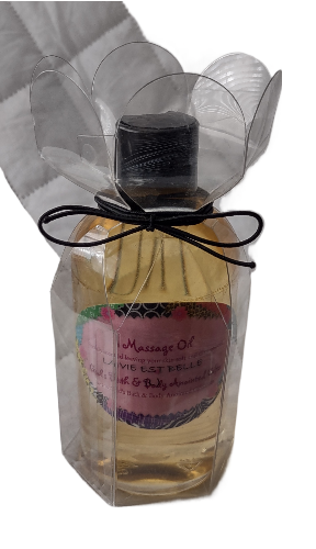 La Vie Est Belle Moisturizing Massage/Body Oil for women - 8oz - our impression.