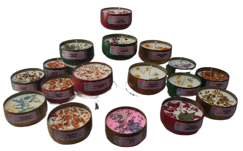 Vanilla Lavender - 8oz metallic tin can with lid