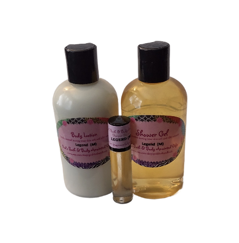 Legend Moisturizing 3 Piece Bath Set for men - our impression.