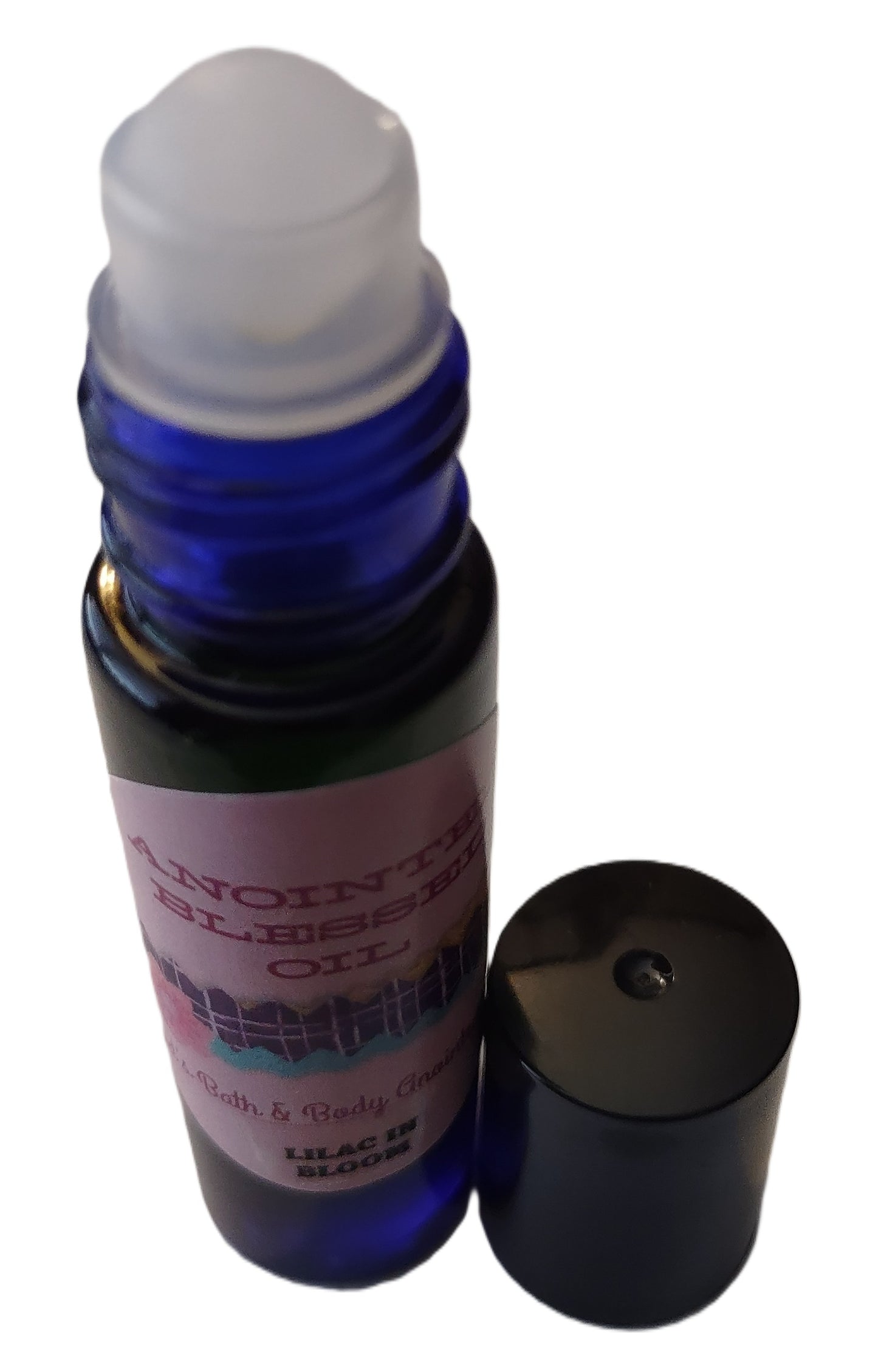 Lilac in Bloom anointed blessed oil - 1/3oz roll-on bottle