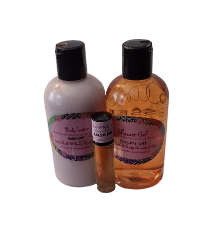 Ralph Moisturizing 3 Piece Bath Set for men - our impression.
