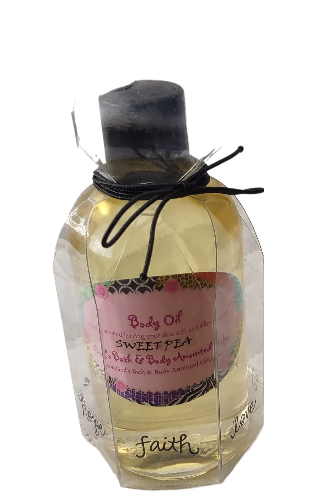 Sweet Pea Moisturizing Massage/Body Oil - 8oz