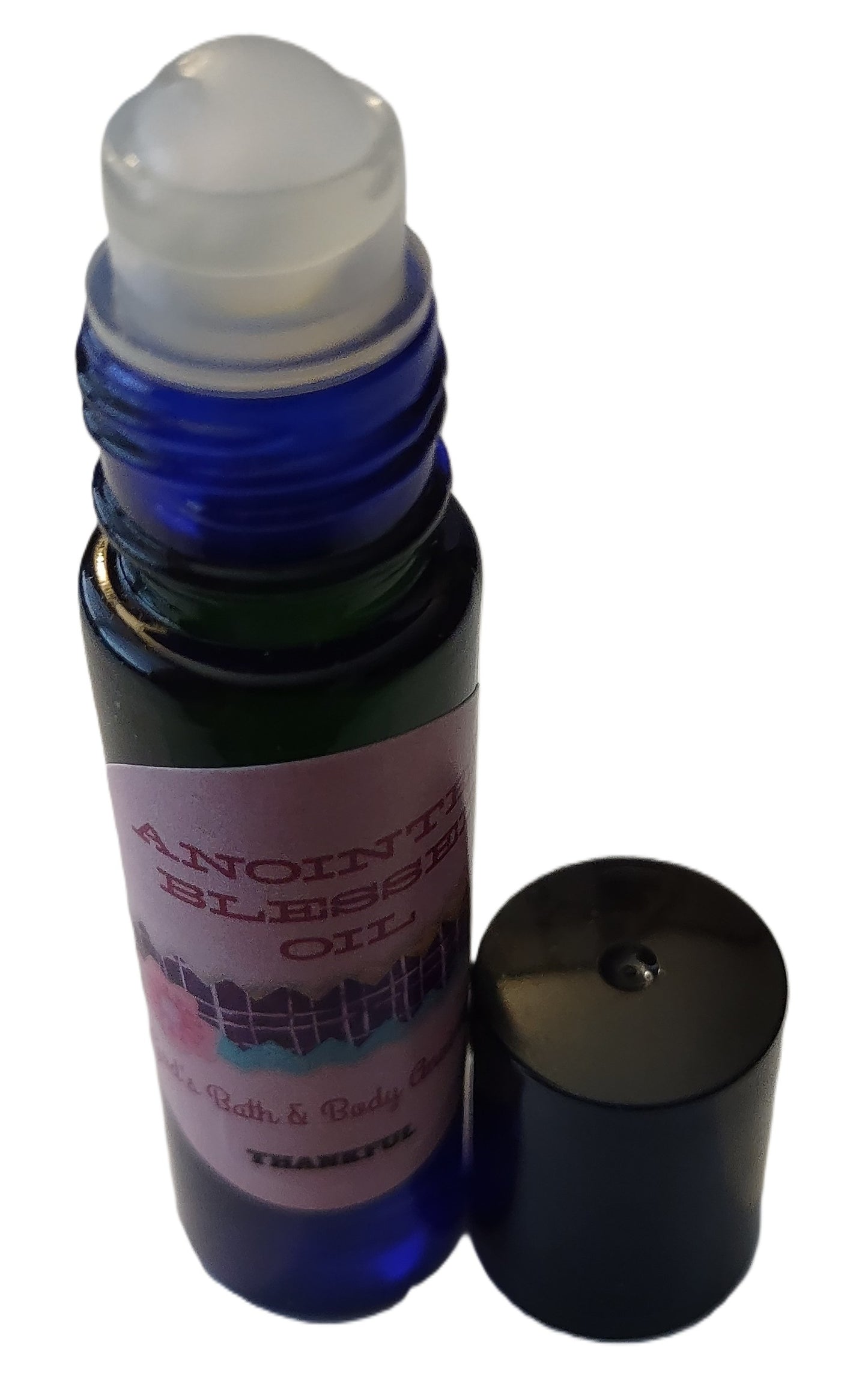 Thankful anointed blessed oil - 1/3oz roll-on bottle