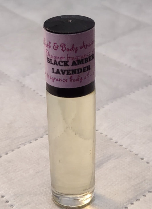 Black Amber Lavender Fragrance