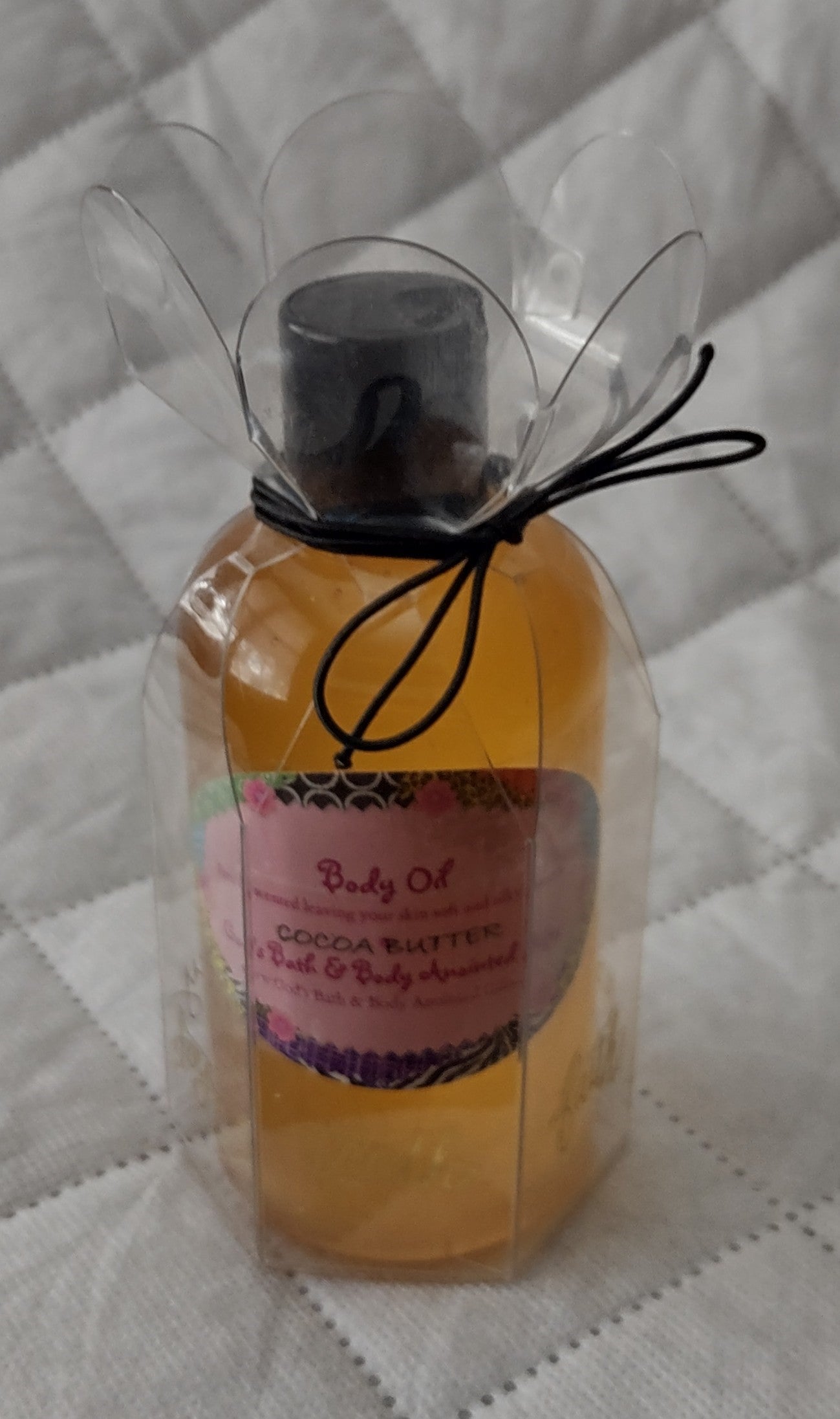Cocoa Butter Fragrance Moisturizing Massage/Body Oil - 8oz