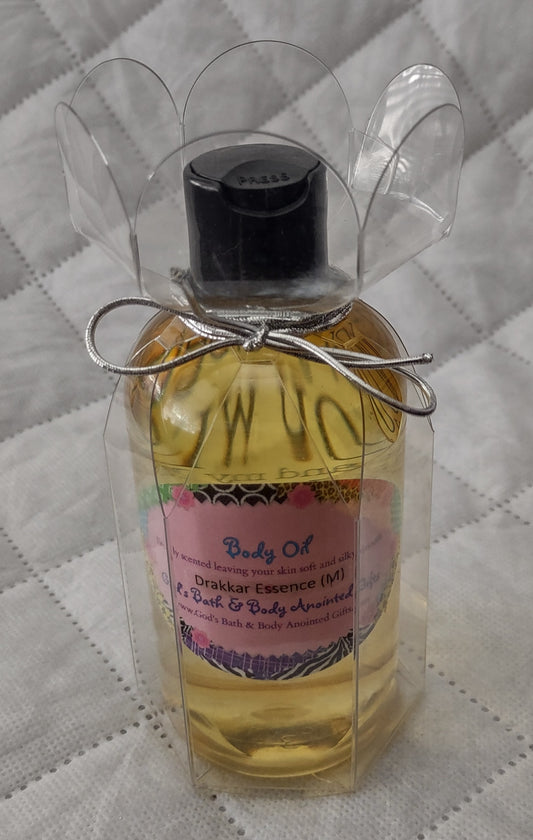 Drakkar Essence Moisturizing Massage/Body Oil for men 8oz - our impression.