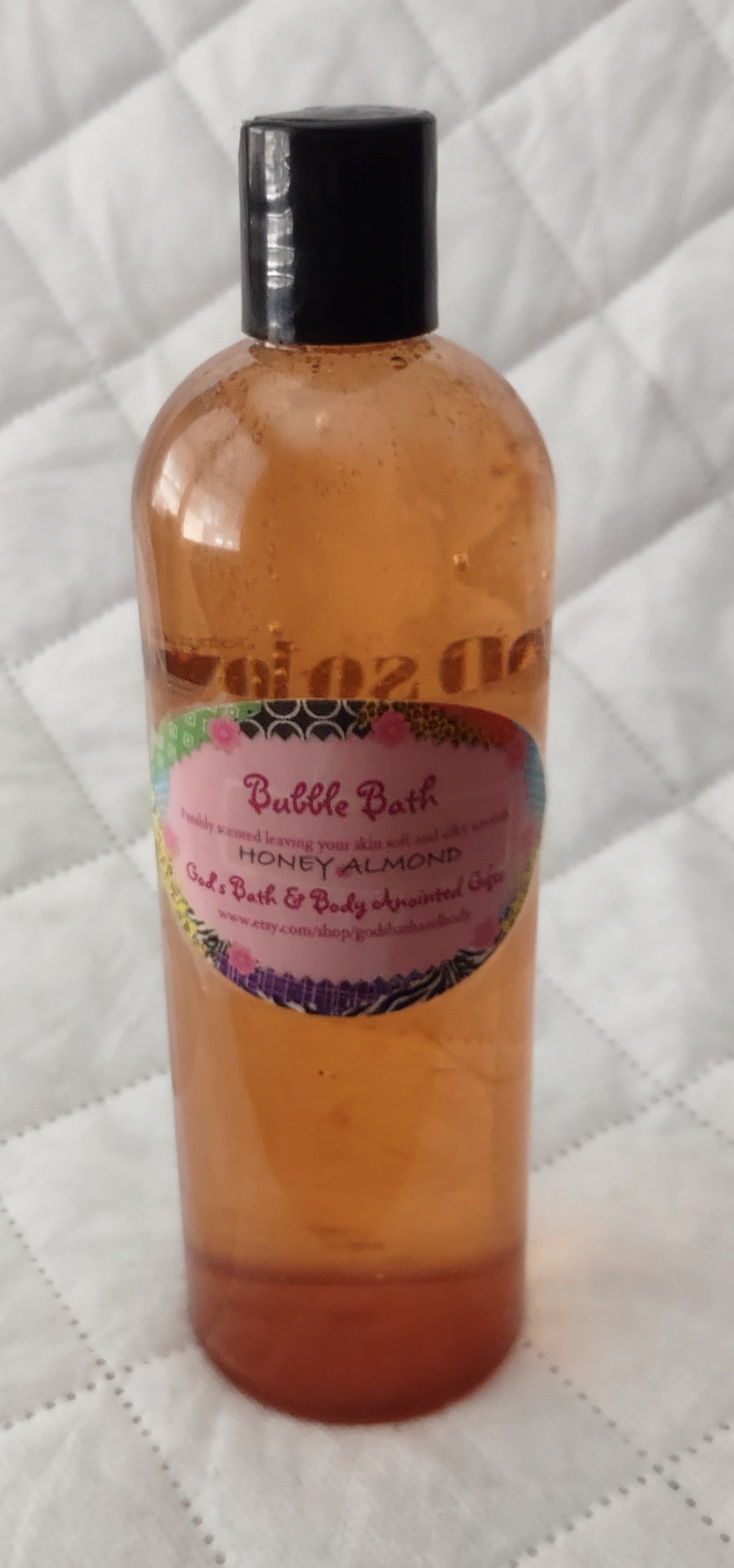 Honey Almond Moisturizing Bubble Bath - 16oz