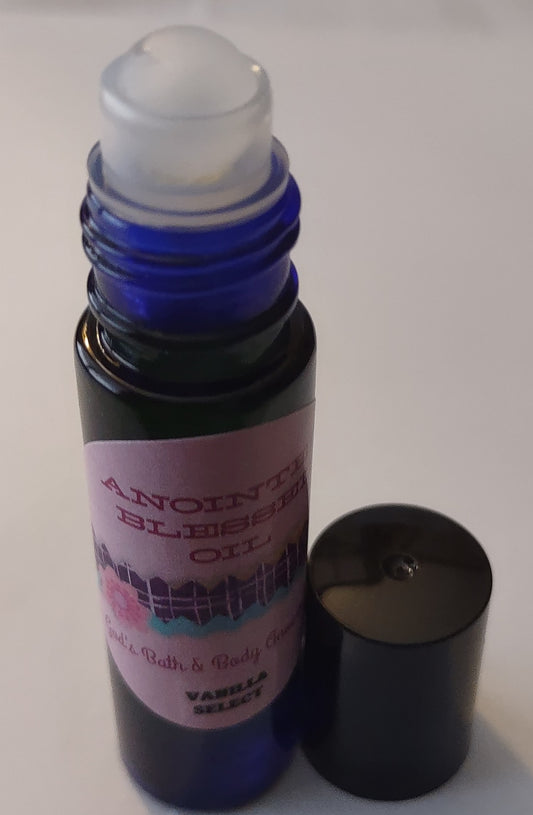 Vanilla Select anointed blessed oil - 1/3oz roll-on bottle